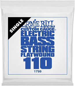ERNIE BALL 1799 Flatwound .110 - Струна одиночная для бас-гитары