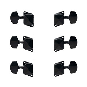 Paxphil J-21-3+3 BK - Колки для гитары 3+3, черные