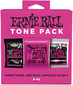 ERNIE BALL 3333 Nickel Wound/Cobalt/M-STEEL Slinky Super 9-42 - Струны для электрогитары