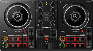 PIONEER DDJ-200 двухканальный контроллер для rekordbox dj, WeDJ, djay,...