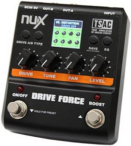 NUX DRIVE FORCE - Педаль эффектов