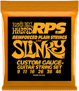 ERNIE BALL 2241 RPS Nickel Wound Slinky Hybrid 9-46 - Струны для электрогитары