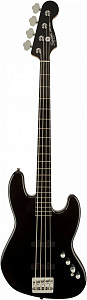 FENDER SQUIER DELUXE JAZZ BASS IV ACTIVE EBONOL FINGERBOARD BLACK - Бас-гитара