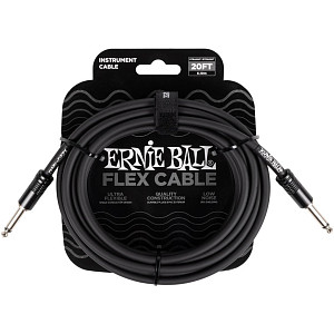 ERNIE BALL 6435 - Гитарный кабель, оплетёный. 6м