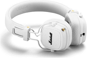 MARSHALL MAJOR III BLUETOOTH WHITE наушники закрытого типа, беспроводные,...