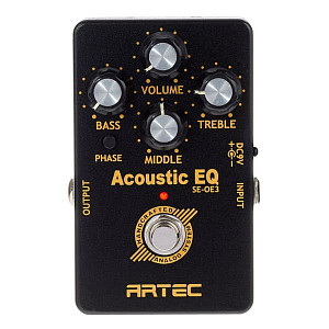 Artec SE-OE3 Acoustic Outboard EQ - Предусилитель и 3-полосный эквалайзер для акустической гитары