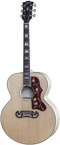 GIBSON SJ-200 Standard Antique Natural + Кейс - Гитара электроакустическая