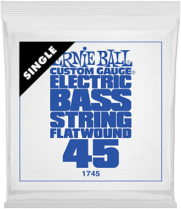 ERNIE BALL 1745 Flatwound .045 - Струна одиночная для бас-гитары