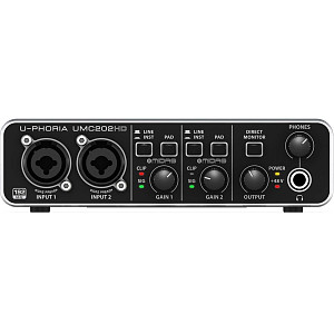 BEHRINGER UMC202HD - Звуковая карта