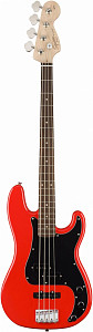 FENDER SQUIER AFFINITY PRECISION BASS PJ RW Race Red - Бас-гитара