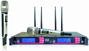 XLINE MD-968A Радиосистема двухканальная c двумя ручными передатчиками