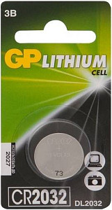 GP Lithium CR2032-C5 CR2032 BL5 - Батарейка
