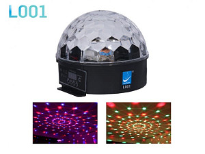Big Dipper L001 - Светодиодный эффект «магический шар», DMX, 6x3Вт