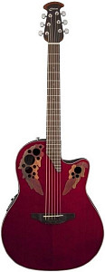 OVATION CE44-RR Celebrity Elite Mid Cutaway Ruby Red электроакустическая...