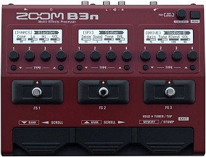 ZOOM B3n - Процессор эффектов для бас гитары
