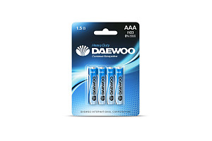 Daewoo R03 Heavy Duty BL-4 - Батарейки AAA