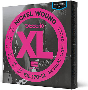 D'ADDARIO EXL170 12 - Струны для 12 струнной электрогитары