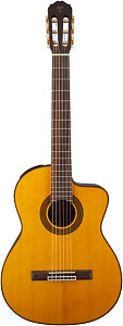 TAKAMINE GC1CE NAT классическая электроакустическая гитара с вырезом, цвет...