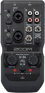 ZOOM U-24 - Звуковая карта