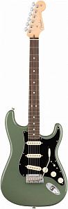 FENDER American Professional Stratocaster RW Antique Olive - Электрогитара
