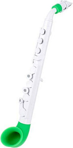 NUVO jSax (White/Green) саксофон, строй С (до), материал - АБС-пластик,...