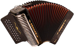 HOHNER Corona II XTREME EAD black - Аккордеон диатонический