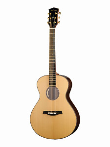 Parkwood P880-WCASE-NAT - Электро-акустическая гитара, цвет натуральный, с футляром