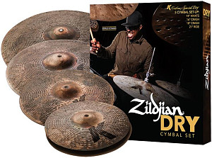 ZILDJIAN KCSP4681 K CUSTOM DRY CYMBAL SET набор из 4 -х тарелок (14” HiHats,...
