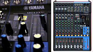 YAMAHA MG12XU - Микшерный пульт; 12 каналов, 6 микр.,4 моно+4 стерео лин.,USB, SPX 24 прогр.