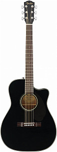 FENDER CC-60SCE Black - Гитара электроакустическая