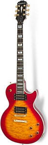 EPIPHONE PROPHECY LES PAUL CUSTOM PLUS GX HERITAGE CHERRY SUNBURST - Электрогитара