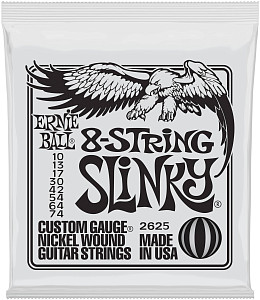 ERNIE BALL 2625 Nickel Wound Slinky 10-74 - Струны для 8 струнной электрогитары