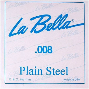 LA BELLA PS008 - Струна одиночная для акустической и электрогитары