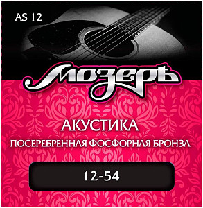 МОЗЕРЪ AS 12 12 - Струны для акустической гитары