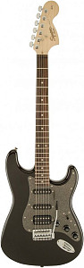 FENDER SQUIER AFFINITY STRATOCASTER HSS LRL BLACK METALLIC - Электрогитара