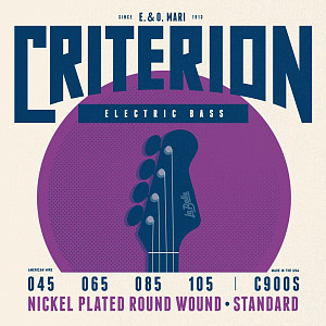 La Bella C900S Criterion - Комплект струн для 4-струнной бас-гитары 45-105