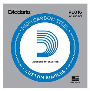 D'Addario PL016 - Одиночная струна .016"