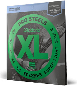 D'ADDARIO EPS220 5 - Струны для бас-гитары 5 струнной