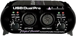 ART USB Dual Pre Project Series - Микрофонный предусилитель