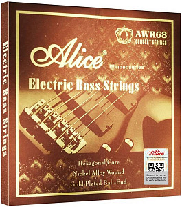 ALICE AWR68 (5)-M - Струны для бас-гитары 5 струнной