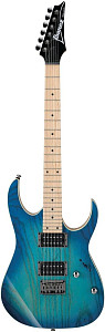 IBANEZ RG421AHM-BMT электрогитара, 6 струн, цвет - синий