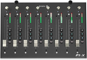 ICON P1-X - USB MIDI DAW контроллер, модуль расширения для P1-M до 16,...
