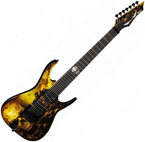 DEAN RC7X SKLZ Rusty Cooley - электрогитара 7-ми струнная, тип "Ibanez",24...