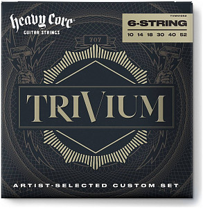 DUNLOP TRIVIUM EL NKL 10/52-6/SET TVMN1052 - Струны