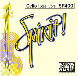 SP400 Spirit! Комплект струн для виолончели размером 4/4, среднее натяжение, Thomastik