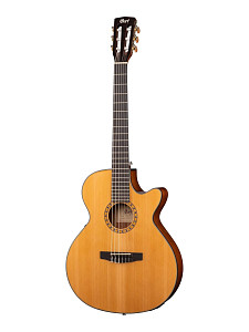 Cort CEC5 NAT - Классическая гитара со звукоснимателем Classic Series