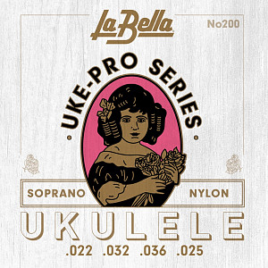 200 Uke-Pro Комплект струн для укулеле сопрано, La Bella