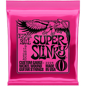 ERNIE BALL 2223 - Струны для электрогитары Nickel Wound Super Slinky