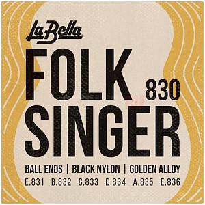LA BELLA 830 - Струны для фолк гитары