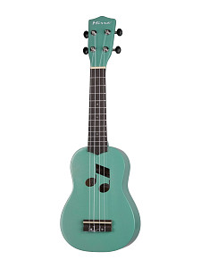 Mirra UK-210-21-GR - Укулеле сопрано, зеленый